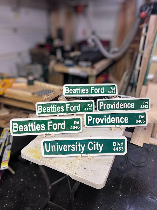 Custom Street Sign